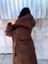 Choco Long Hooded Jacket "BEST CHOICE" FC85
